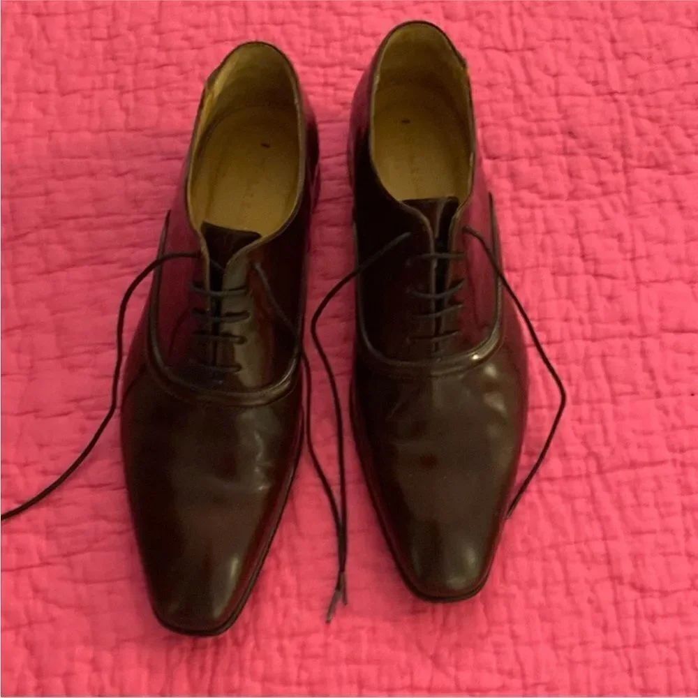 Paul Smith Classic Brown Men's Dress Shoes, US7,5